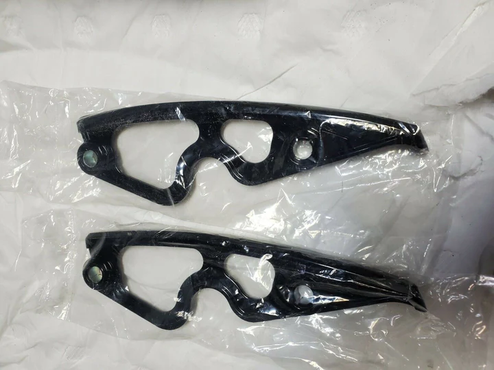 Black fender strut inserts Harley 2014^ Touring Glide Ultra limite Classic FLHX