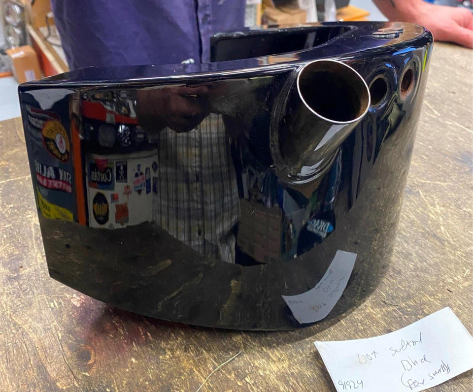 2000^ HARLEY DAVIDSON SOFTAIL FLST OIL TANK BLACK OEM HERITAGE FATBOY SPRINGER