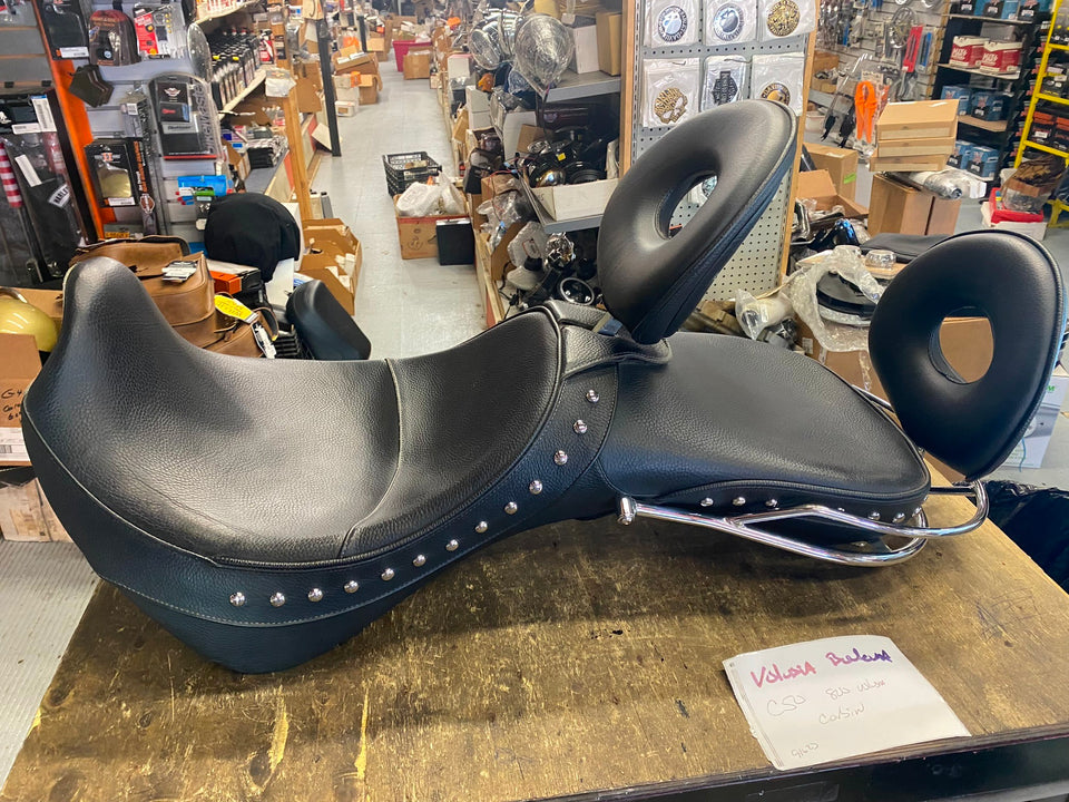 CORBIN SEAT SUZUKI BOULEVARD VOLUSIA DRIVERS PASS BACKREST SISSYBAR 800 CUSTOM