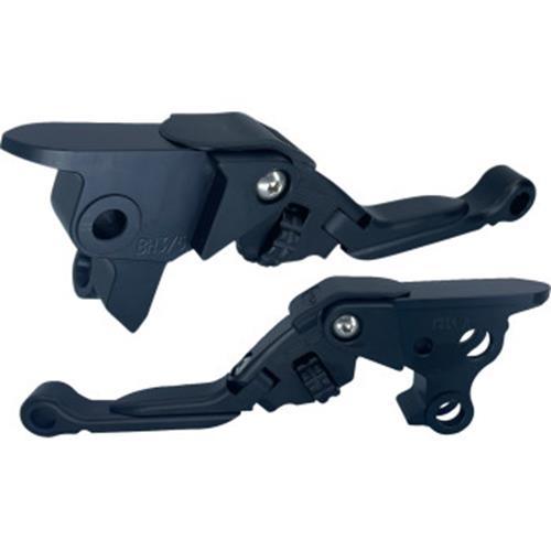 ANTHEM PRO ADJUSTABLE LEVER SET BRAKE CLUTCH BLACK HARLEY 2021^ FLHX GLIDE ROAD