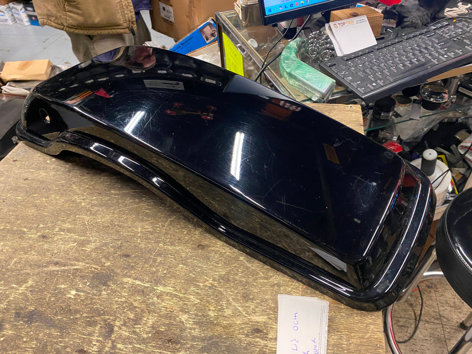 OEM SADDLEBAG LID VIVID BLACK RIGH 2014^ HARLEY TOURING FLH GLIDE ROAD KING FLHX