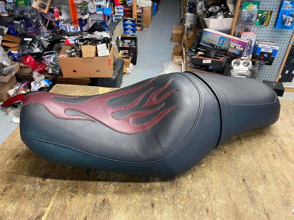 OEM FLAME SEAT HARLEY SPORTSTER 883 1200 2004^ FACTORY 4.5 TANK CUSTOM XLC TWO U