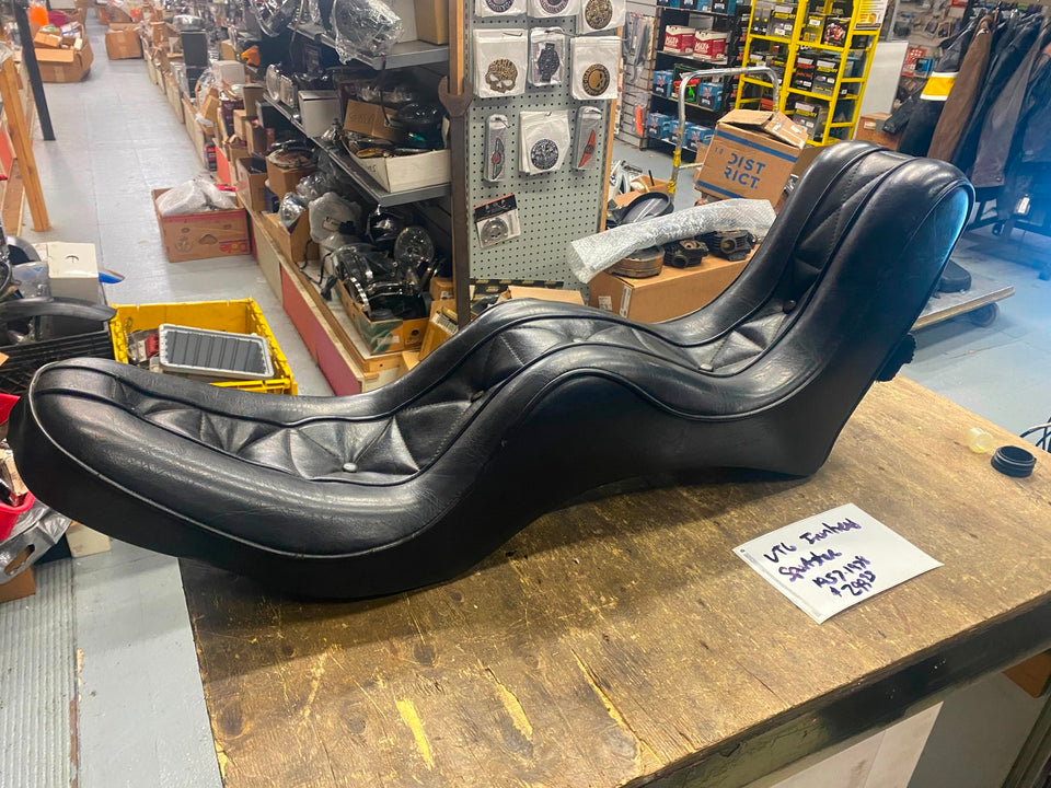OEM CAMEL BACK KING QUEEN HARLEY FACTORY CHOPPER SEAT IRONHEAD SPORTSTER 1982-03
