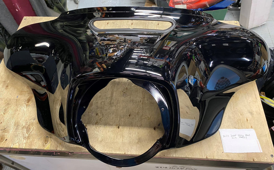VIVID BLACK OEM FACTORY FAIRING HARLEY ULTRA STREET CLASSIC FLH GLIDE FLHX 2014^