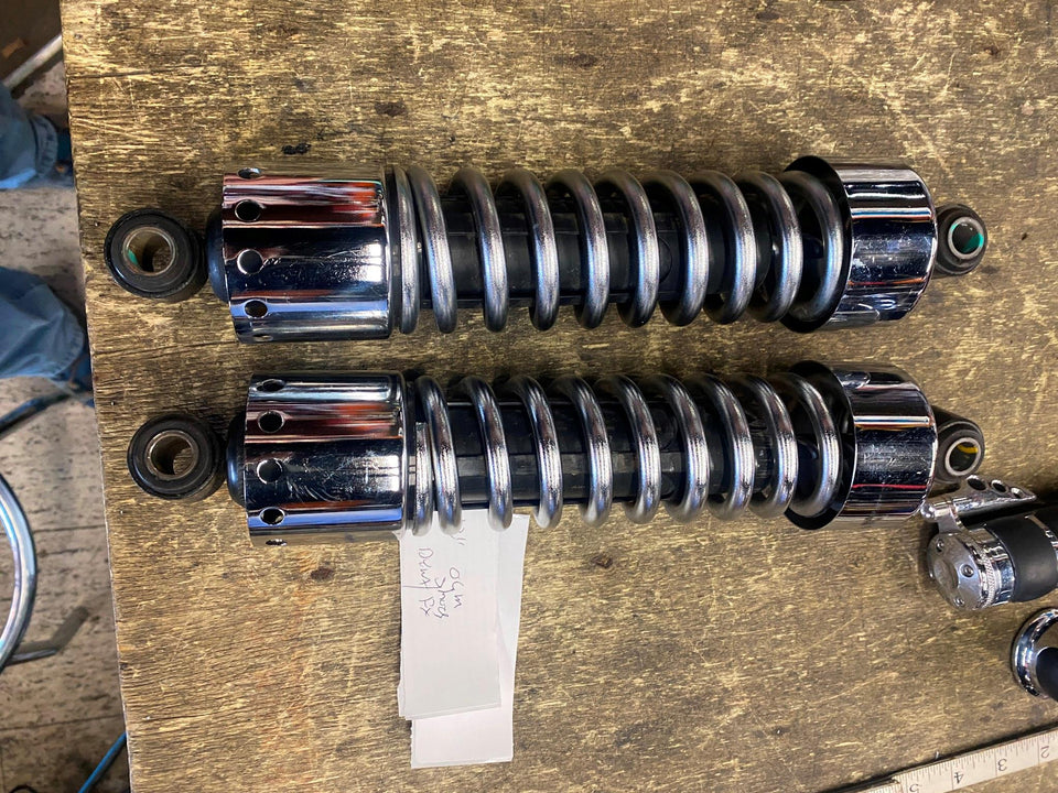 OEM 12" SHOCKS HARLEY DYNA SHOVELHEAD FX FLH FXD SUPERGLIDE MOTORCYCLE LOW RIDER