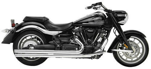 2 1/2 STREET PRO ROAD BURNER CUSTOM EXHAUST PIPE YAMAHA ROADLINER STRATOLINER