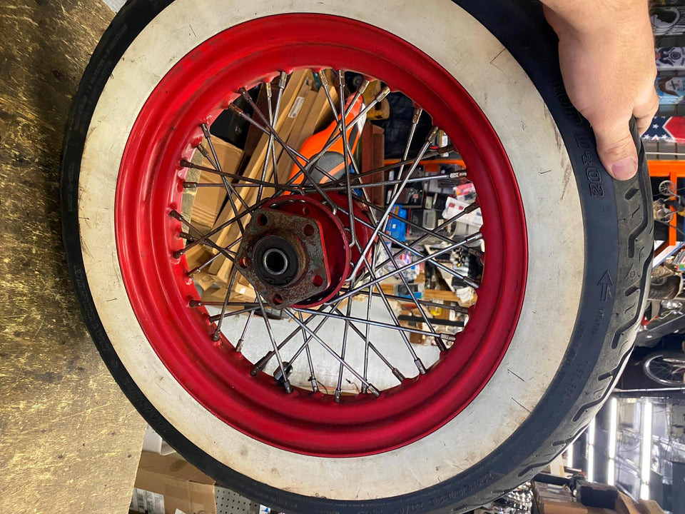 WHEEL HARLEY SHOVELHEAD 1973-81 FX FLH 3X16 CHOPPER CUSTOM REAR FRONT ELEC GLIDE