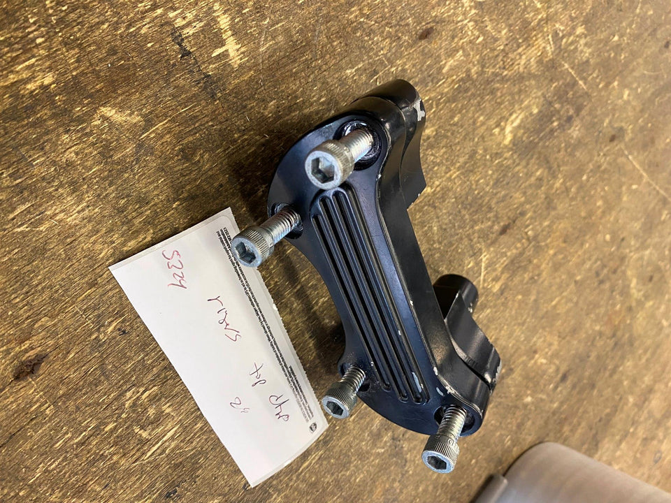 FACTORY 2" HANDLEBAR RISERS TOP CLAMP HARLEY FX SHOVELHEAD FXR SPORTSTER CHOPPER