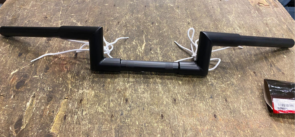 1 1/4 CUSTOM FAT Z BARS HANDLEBARS HARLEY CHOPPER 4" SOFTAIL DYNA SPORTSTER BLAC