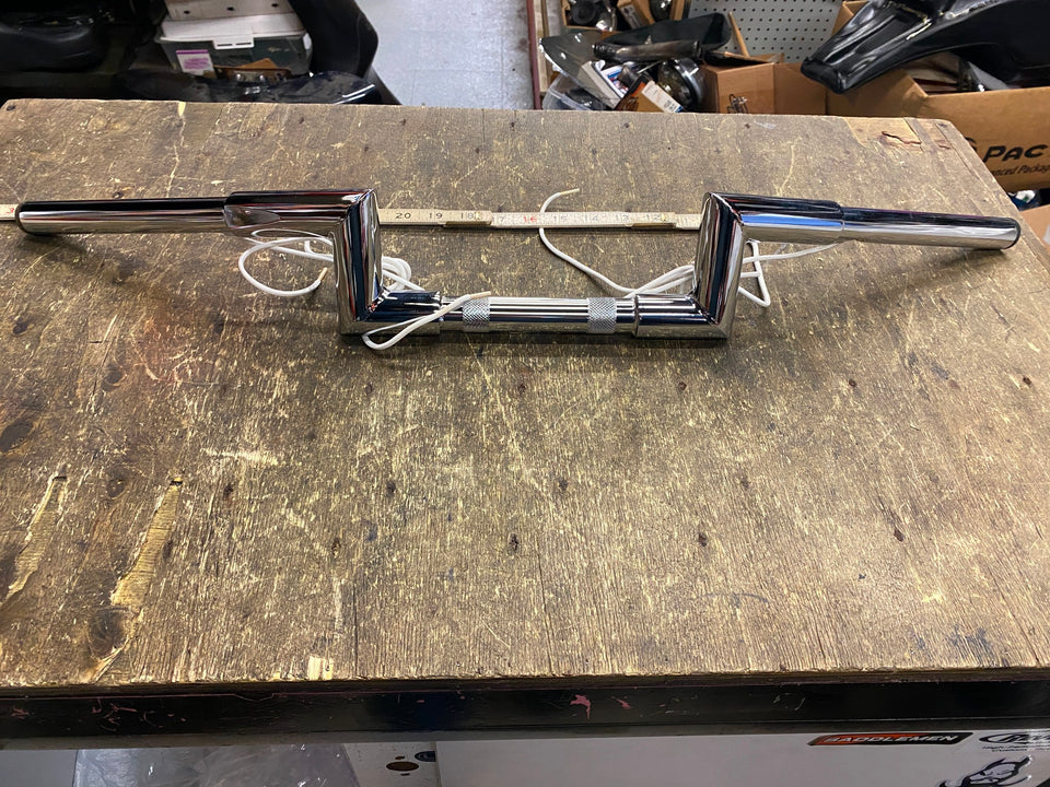 1 1/4 CUSTOM FAT Z BARS HANDLEBARS HARLEY CHOPPER 4" SOFTAIL SPORTSTER DYNA