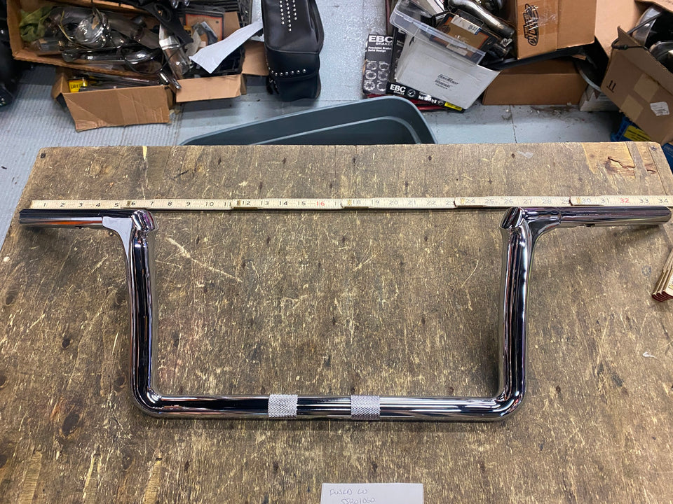 OEM FUSED LO HANDLEBAR HARLEY TOURING FLH STREET TR GLIDE ULTRA BAGGER APE Z BAR