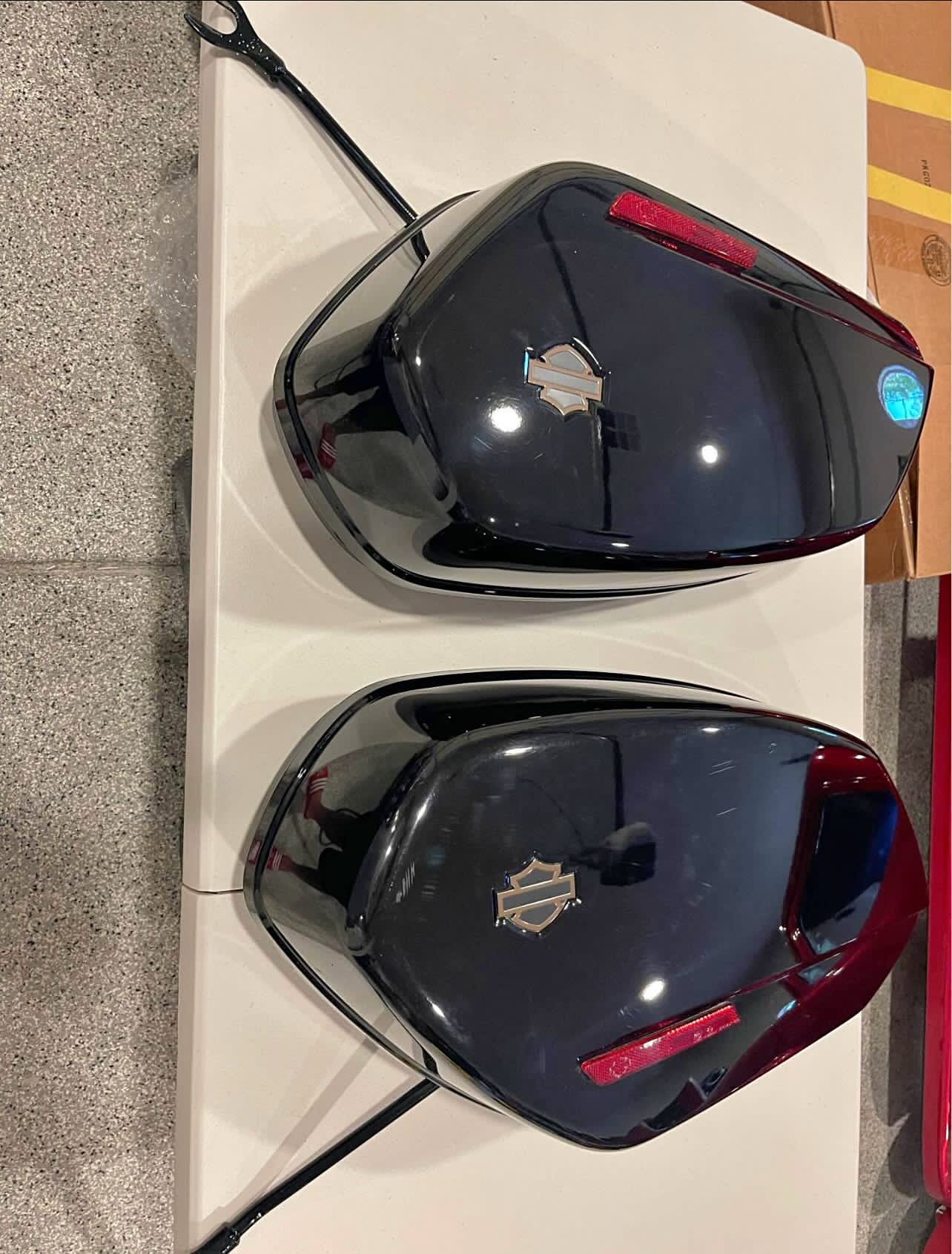 2023 Harley Lowrider ST saddlebags