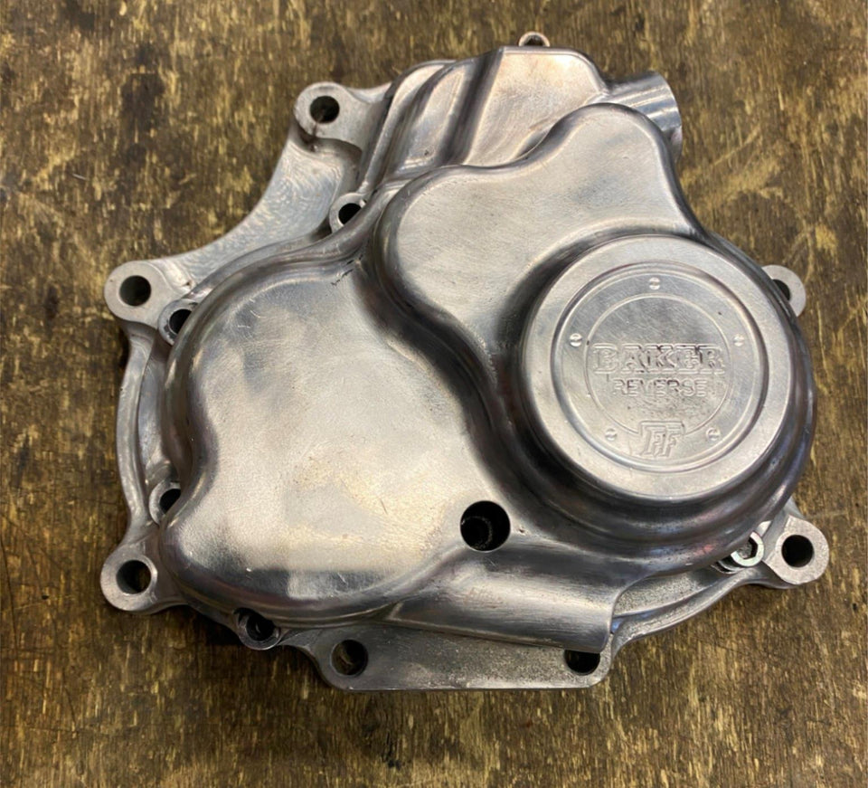 BAKER DRIVETRAIN 6 SPEED TRANSMISSION DOOR COVER HARLEY TOURING SOFTAIL 