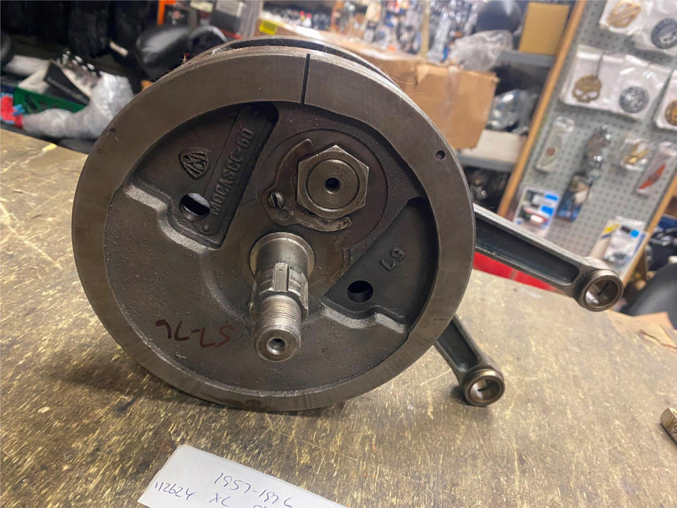 FLYWHEELS RODS CRANKSHAFT ASSY OEM HARLEY IRONHEAD SPORTSTER XLH XLCH 900 1000