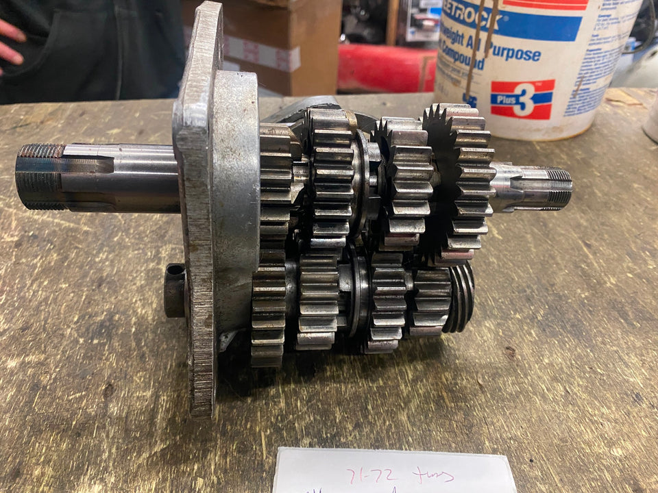 1971-1972 HARLEY IRONHEAD SPORTSTER XLH XLCH 1000 TRANSMISSION GEARBOX GEAR SET