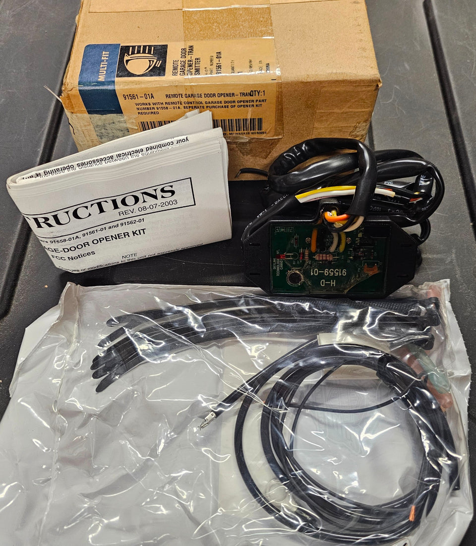 OEM HARLEY GARAGE DOOR OPENER CONTROL TRANSMITTER NOS TOURING SOFTAIL 91561-01A