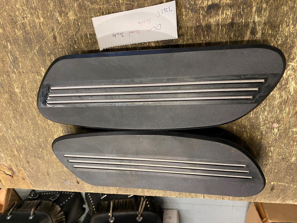 OEM HARLEY FLHX STREET ROAD GLIDE STREAMLINER FLOOR FOOT BOARD INSERTS RUBBERS