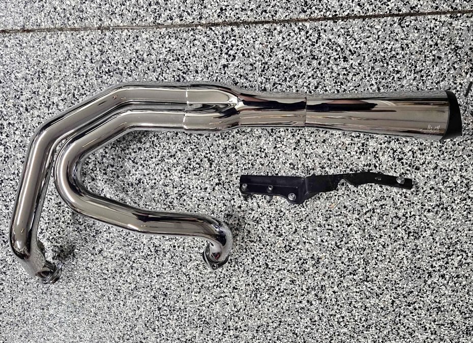 BASSANI ROAD RAGE EXHAUST FOR 91-17 DYNA