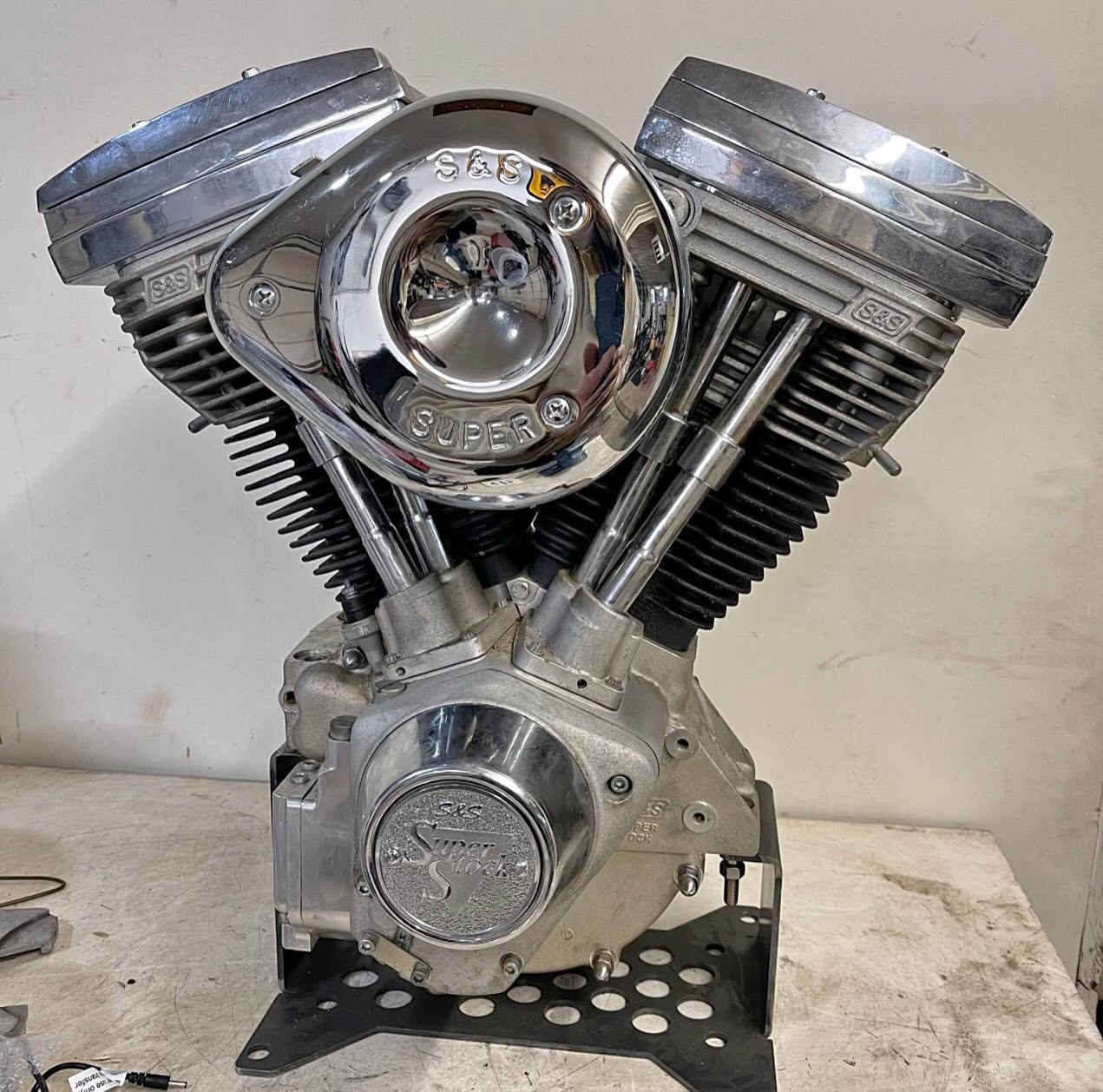 S&S 96” EVO ENGINE FOR HARLEY DAVIDSON FXR DYNA WITH MSO 