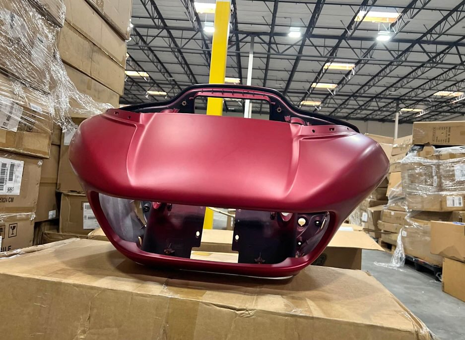 HR3 Wicked Red Denim Outer Shark Fairing & Inner Fairing Set ROAD GLIDE SPECIAL FLTRXS 2019