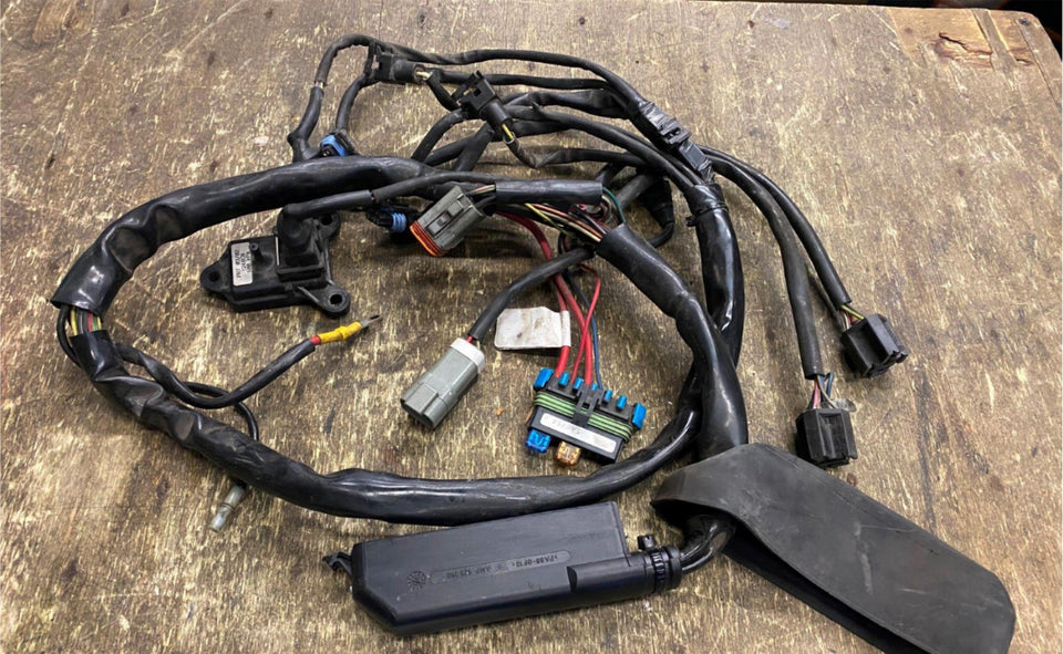 HARLEY TOURING FLH ELECTRA GLIDE MAGNETI MARELLI ECM ECU WIRING HARNESS IGNITION