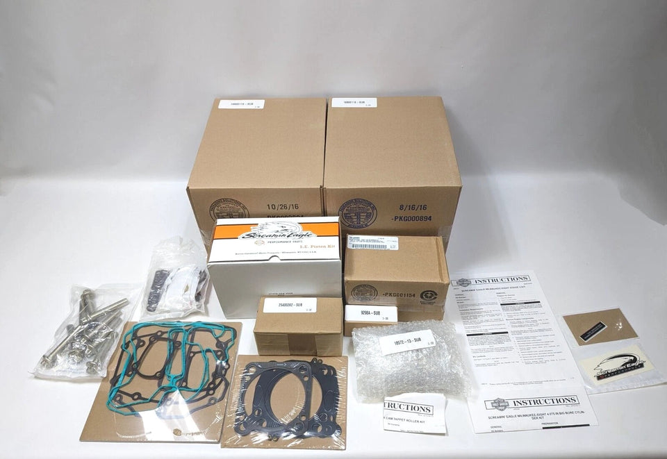 SCREAMIN EAGLE MILWAUKEE-EIGHT ENGINE STAGE III KIT 107 -114 PISTON BIG BORE M8