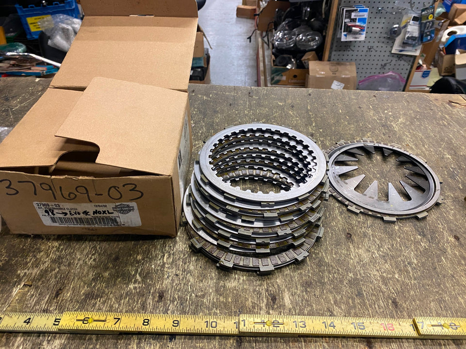 OEM HARLEY DAVIDSON SCREAMIN EAGLE PERFORMANCE CLUTCH KIT NOS TOURING 37969-03