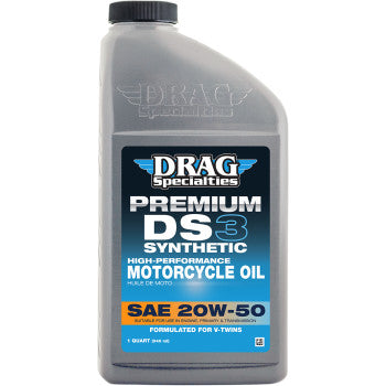 DRAG OIL DS3 PREMIUM FULL SYNTHETIC 20W-50 MOTORCYCLE OIL