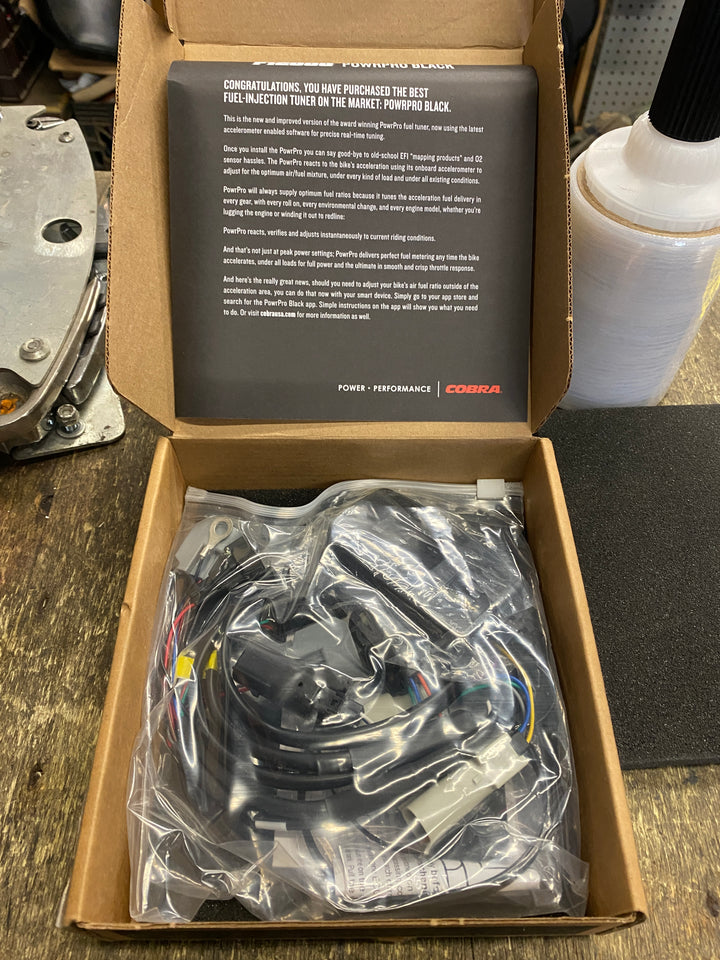 COBRA FI2000 POWER PRO - BLACK - DRESSER HARLEY TOURING 2017-20 STREET ROAD GLIDE ULTRA