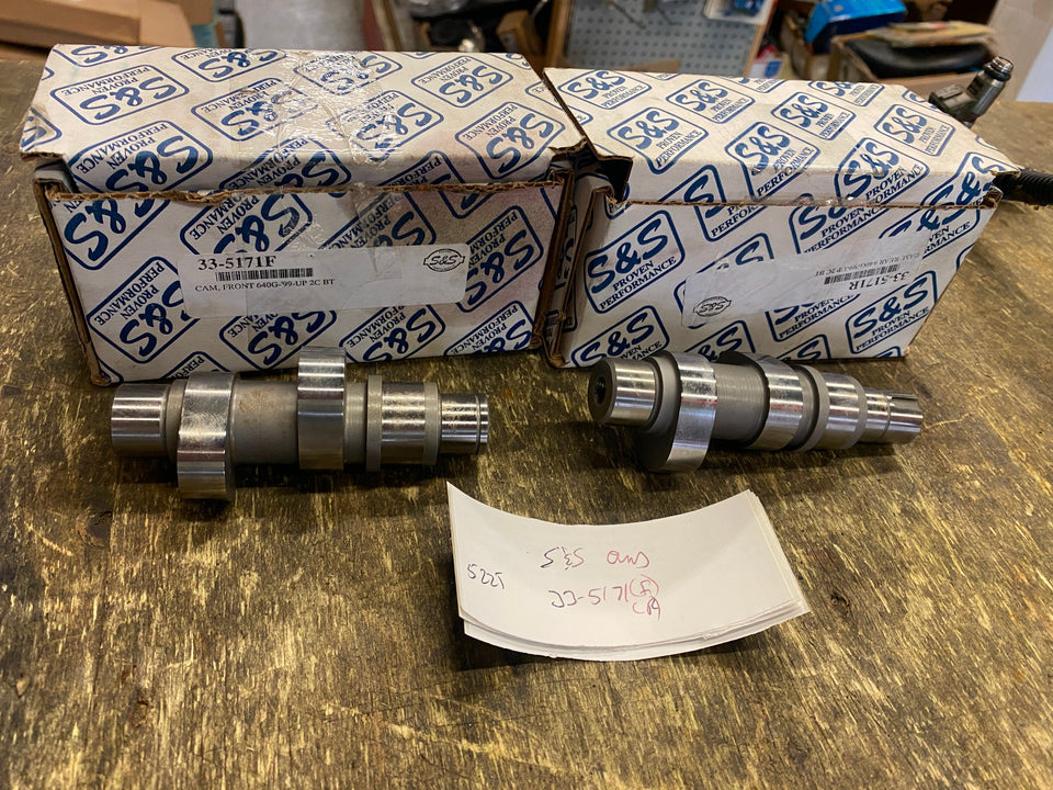 S&S CYCLE 640G GEAR DRIVE CAMSHAFT KITE 1999-06 TWIN CAM SOFTAIL TOURING GLIDE