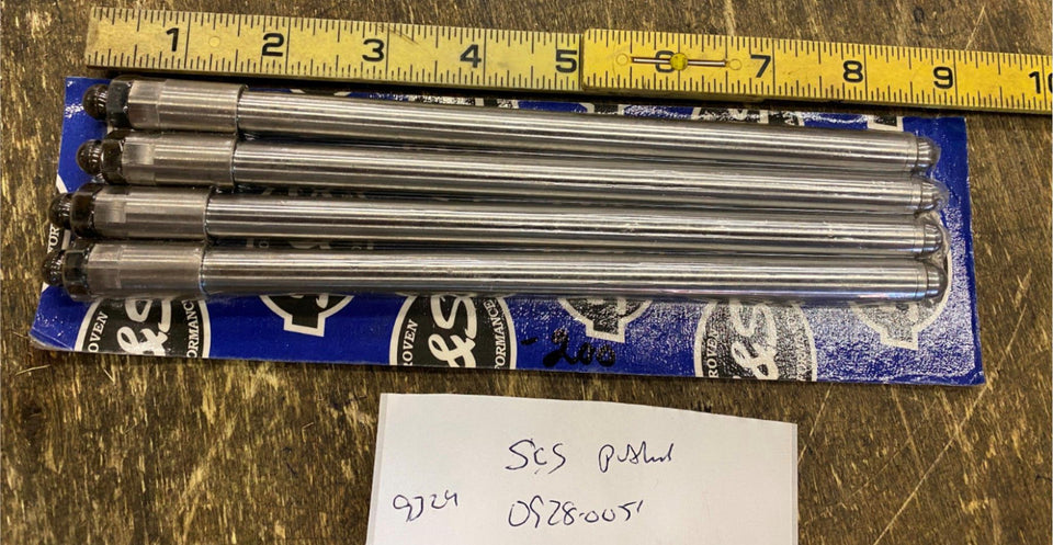 S&S CYCLE TIME SAVER PUSHRODS HARLEY TWIN CAM ADJUSTABLE DYNA SOFTAIL TOURING