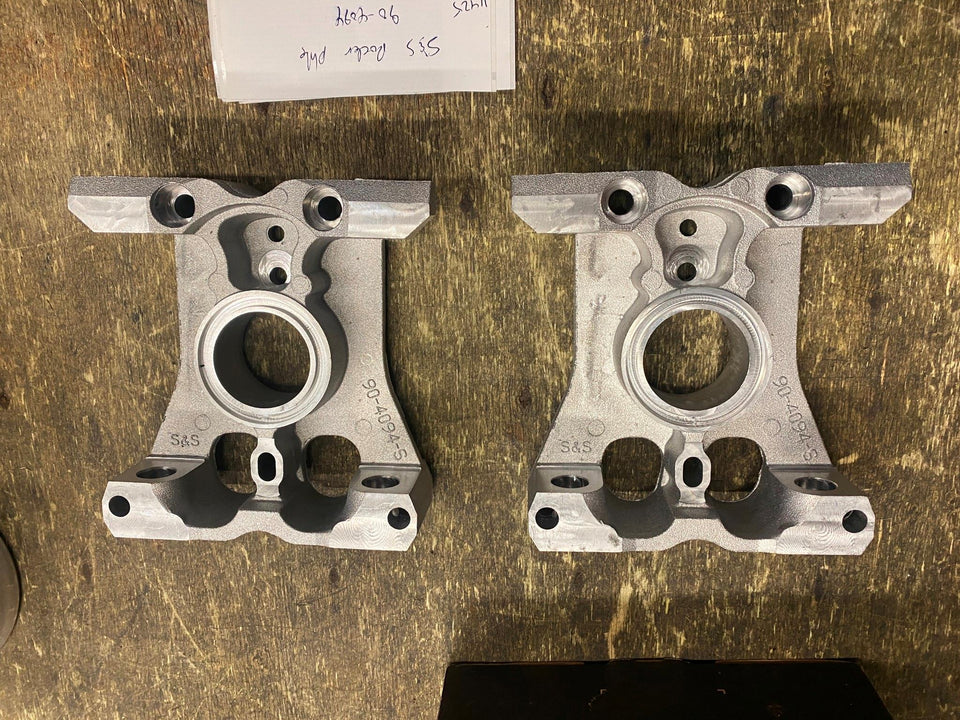 S&S CYCLE BILLET ROCKER BOX SUPPORTS HARLEY TWIN CAM TOURING SOFTAIL FLH GLIDE