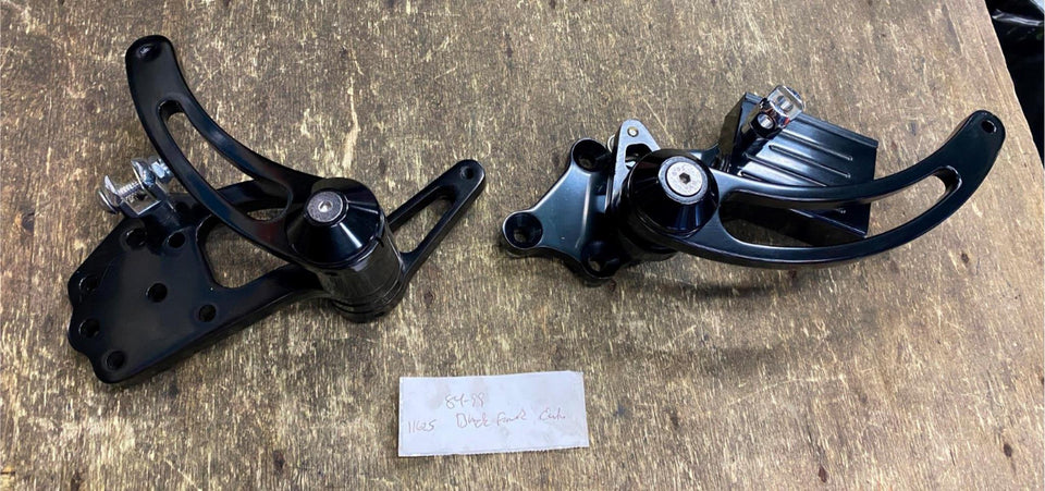 BLACK BILLET FORWARD CONTROLS HARLEY SHOVELHEAD SOFTAIL 1970-1999 MASTER CHOPPER