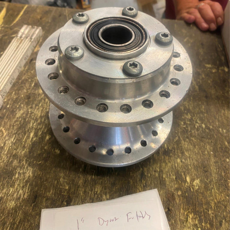 WHEEL HUB HARLEY DYNA 49MM 1" BEAR FXD OEM STREET BOB LOW RIDER SUPERGLIDE