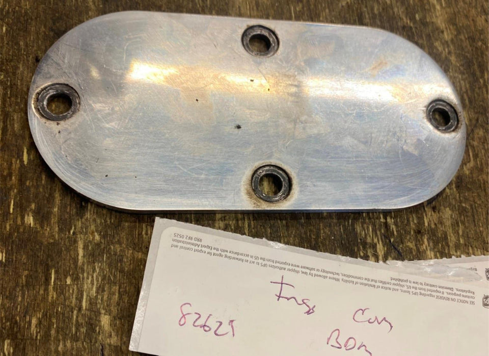 BIG DOG MOTORCYCLES HARLEY PRIMARY INSPECTION COVER SHOVELHEAD EVO SOFTAIL BILLE