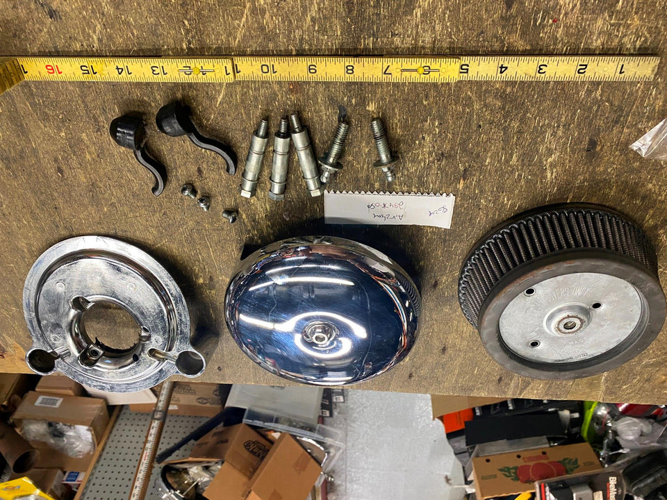 SCREAMIN EAGLE AIR CLEANER KIT HARLEY TWIN CAM TOURING SOFTAIL DYNA STAGE 1 PERF