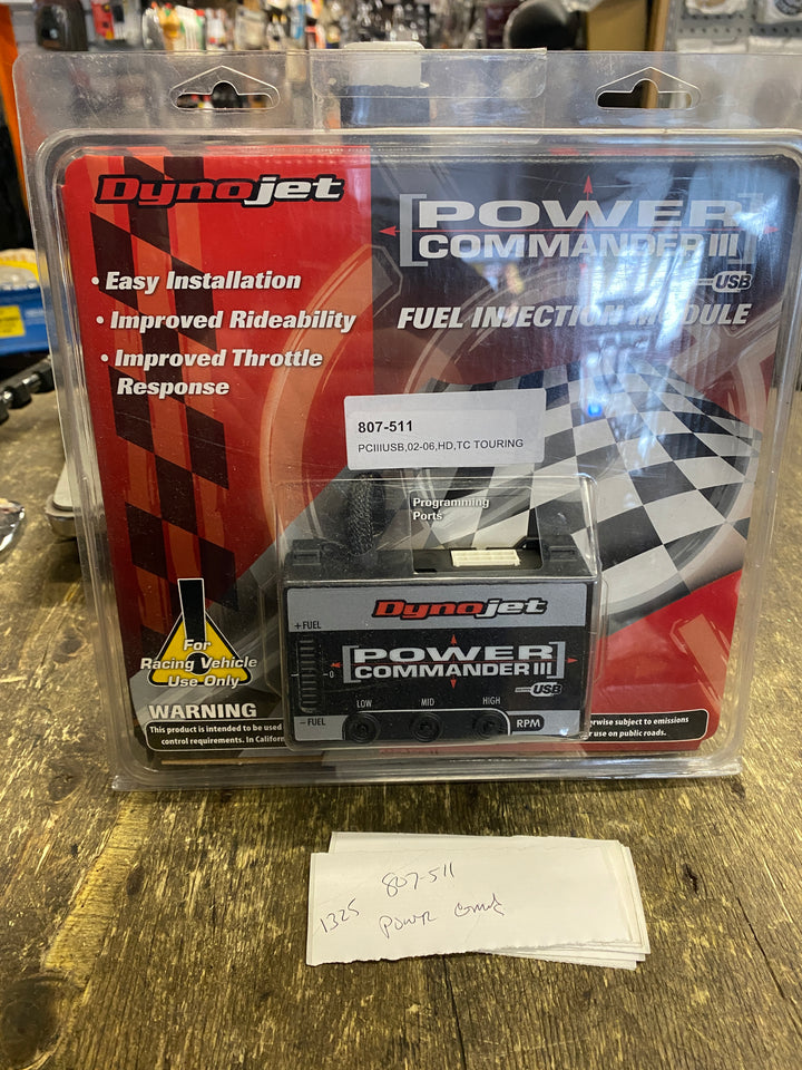 POWER COMMANDER III USB FOR HARLEY-DAVIDSON TOURING MODELS SKU 807-511 2002-2006