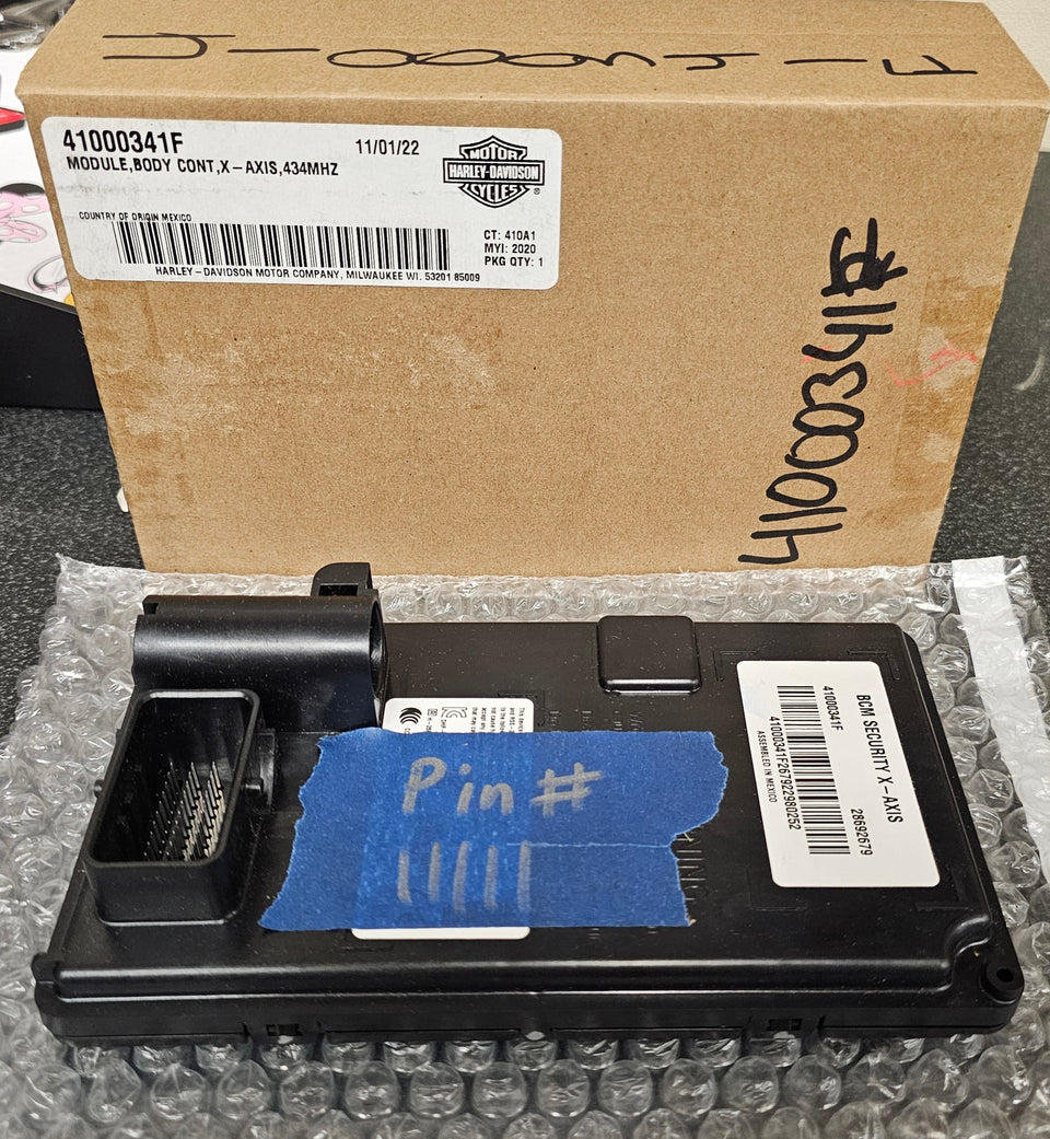 OEM HARLEY DAVIDSON BODY CONTROL MODULE BCM 434MHZ NOS ROAD KING FLHR 41000341F