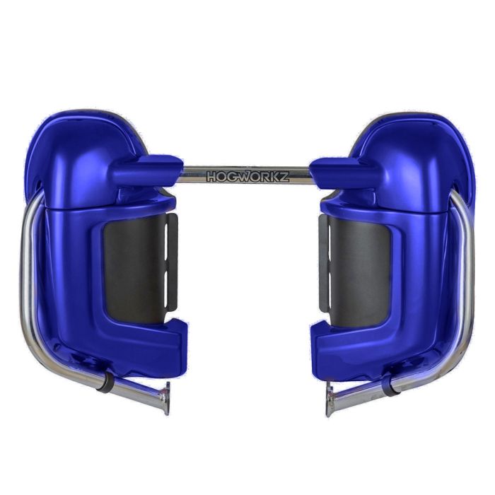 ZEPHYR BLUE LOWER VENTED FAIRINGS HARLEY ROAD GLIDE FLTR 2020 HOGWORKZ VENTED!