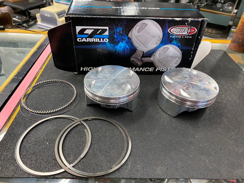 CARRILLO CP PISTON KIT RINGS 120" M8 MILWAUKEE EIGHT BHM8120 10.75:1 HARLEY FLHX