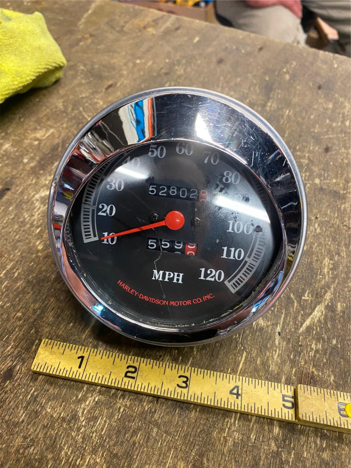 OEM SPEEDOMETER HARLEY SOFTAIL SELF CANCEL HERITAGE FATBOY WIRE 1991^ 2240:60
