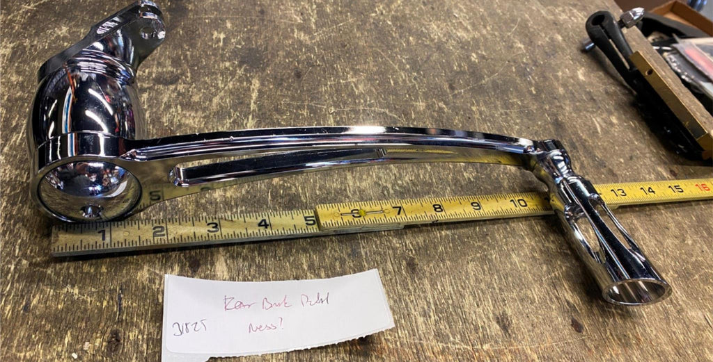 ARLEN NESS 2014 FLT BRAKE PEDAL DEEP CUT CHROME 19-763 FLHX BAGGER ROAD KING NIC