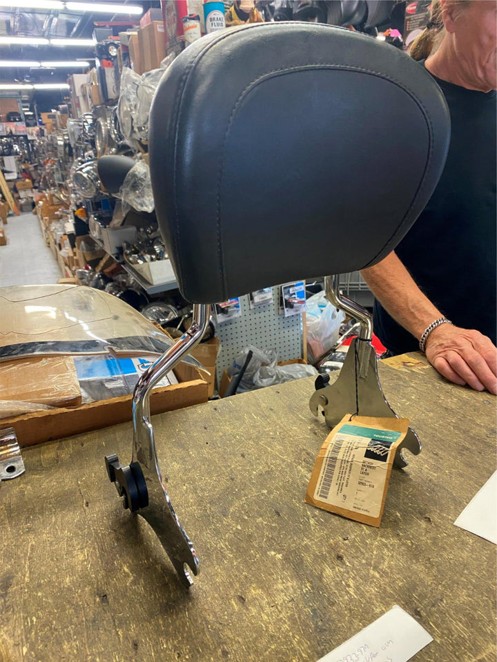 NEW OEM HARLEY SISSYBAR BACKREST TOURING ROAD KING FLH 1997-2007 STREET GLIDE