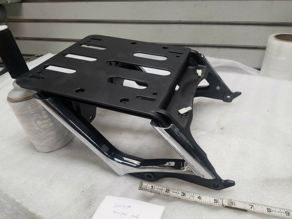 LUGGAGE TOUR PAK RACK OEM HARLEY 2014^ TOURING ULTRA CLASSIC GLIDE ROAD KING FL