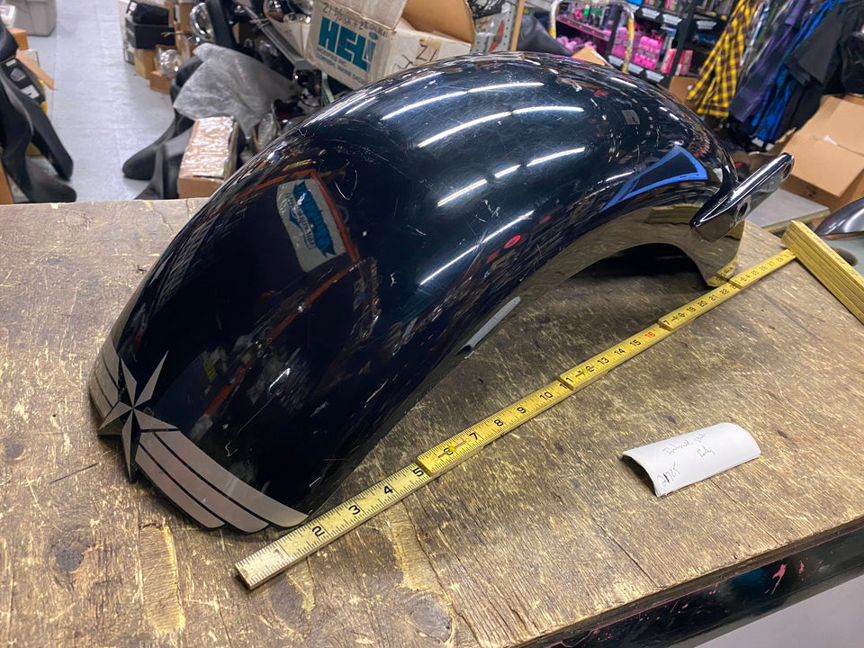 STRUTLESS REAR FENDER HARLEY CHOPPER CUSTOM MOTORCYCLE 9" SHOVELHEAD SOFTAIL BOB