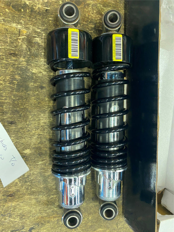 OEM 11" HARLEY SPORTSTER FORTY-EIGHT 883 1200 REAR SHOCKS 54550-10 BLACK IRON