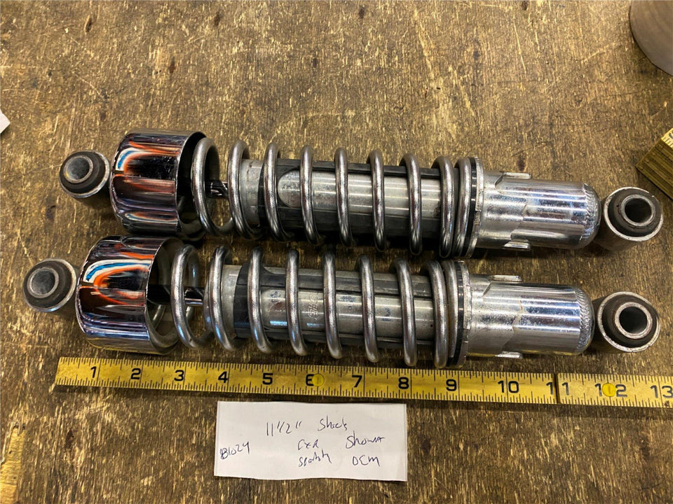 OEM HARLEY HUGGER SHOWA SHOCKS 11.5" LOWERING SPORTSTER 883 1200 FXR FACTORY EVO