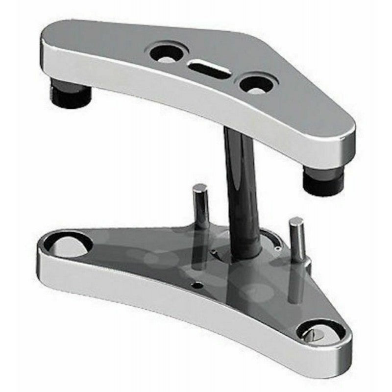 CHROME TRIPLE TREES HARLEY SOFTAIL FXST CHOPPER CUSTOM 41MM 5 DEGREE BILLET