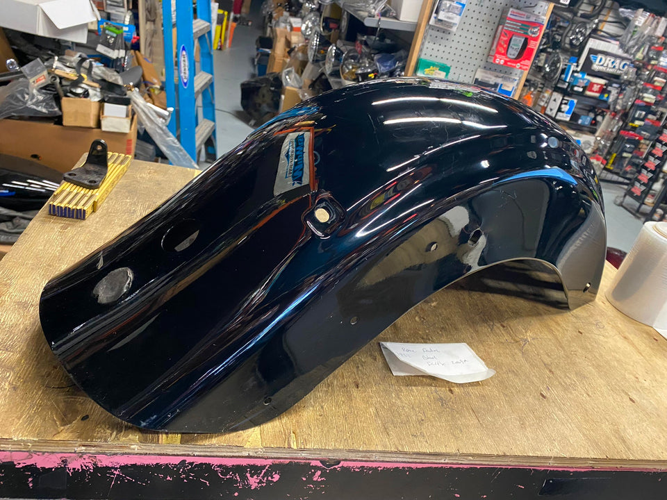 REAR FENDER VIVID BLACK HARLEY FLHX ROAD STREET GLIDE FLTR 2009^ BAGGER NICE