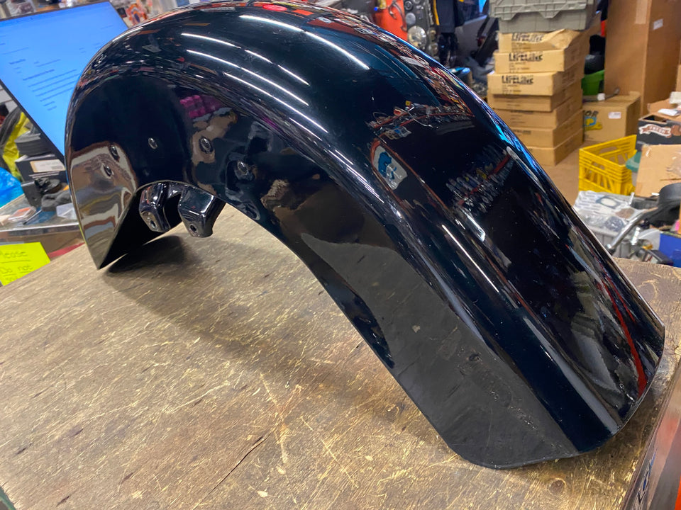 FRONT FENDER HARLEY VIVID BLACK FLHX STREET ROAD GLIDE OEM FACTORY SMALLS
